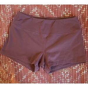 Savage Barbell Athletic Shorts Mauve Pink Women's Size M Fitness Workout